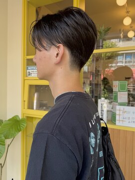 〈浅草 半個室〉爽やかセンターパート