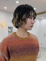 スヴニール(souvenir)&nbsp;ショートパーマ　ブリーチパーマ　ボブパーマ