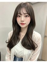 グロウ 北千住(grow) 韓国風ゆる巻きレイヤースタイル【grow北千住】