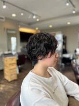 トゥファインラックス(toofineLuxe)&nbsp;ショートパーマヘア