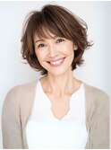 40代50代◎白髪ぼかしハイライト夏カラー髪質改善レイヤー