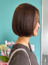 トゥットヘアー(Tutto hair) 20代30代40代50代*ピンクバイオレットマニッシュミニマルボブ