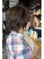 オーバーキャプテンネイキッド(OVER CAPTAIN NAKED)&nbsp;新色モーヴ×春向け立体ショート