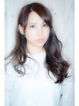 ラウンジ モリオ イケブクロ(Lounge MORIO Ikebukuro) 【morio池袋】黒髪色っぽウェーブロング