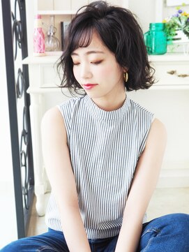 ジュレベール(JurerBelle) 【ジュレベール 松田】 黒髪 Natural 可愛い大人女子ボブ☆