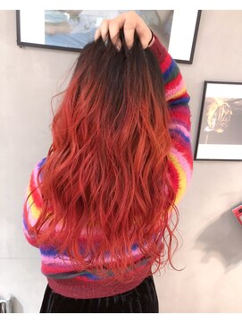 ジーナ(XENA) キャロットオレンジグラデーション