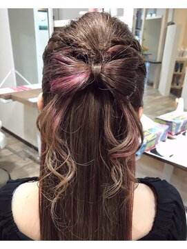 デザインサロンリア(design salon Lia) ハーフリボンアップ