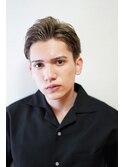 清潔感どの年代でも大人気アップバングstyle［表参道］