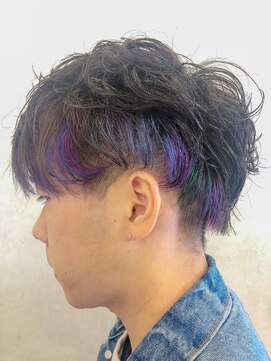 アクイール ピュール ヘア(Accueillir Pur hair) ダークグレージュ×ユニコーン【見附】【長岡】