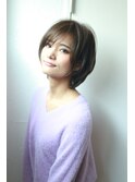小顔ショート 小顔ヘア ユーレルム新宿