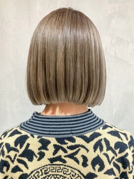 アイティー バイ アルバム 浦和店(IT by ALBUM) ミルクティーボブ_クールショートピンクベージュ_ba309642