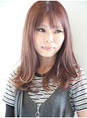 【アキ☆クリア―な柔らかピンキー愛されミディーデザイン】