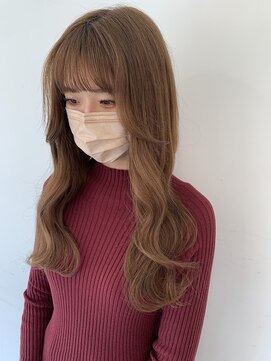 ヴァンクラウドコウベ(VENT CLOUD KOBE) ゆるウェーブ大人可愛いエクステミルクティーブラウンカラー