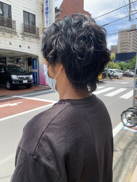 パーク(PAAQ) Paaq 木村　メンズウルフ　クセ風ソフトパーマ