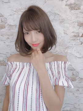 ウィズ 都賀店(Wiz) 愛されアッシュベージュボブ