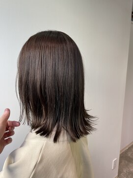 インビテーション 名古屋(invitation) グレージュ×ミディアム