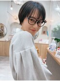 ショートボブ/ミニボブ/マッシュ/切りっぱなし/柏駅