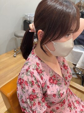 ヴィンスジオ 岐阜駅南(vince gio) 顔まわりカット/顔まわりレイヤー