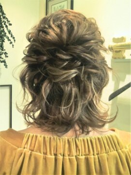 ゴエン ヘアーデザイン(goen hair design) ハーフアップ
