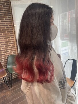 ヘアーアンドメイク ビス(HAIR&MAKE bis) 他人と差をつける！裾カラー【加藤沙久楽】