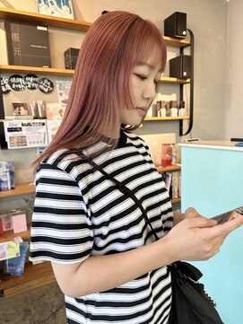 グラフィカ(GRAFICA) ピンクオレンジカラー