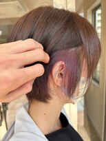 ジェリカヘアー サンフラワー通り(Jlica hair) 【秋カラー】グレージュ×パープル