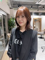 アドア 横浜(ADORE)&nbsp;【ADORE横浜】ピンクベージュ×外はねボブ