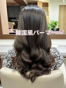 アミー 銀座(Ammy) くっきり韓国風パーマ!菅沼