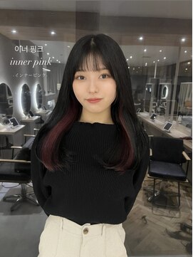 ジーナ 福岡天神(Zina) 韓国/髪質改善/ブリーチ/ダブルカラー/インナーカラー/縮毛矯正