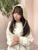 ボタン シブヤ(VOTAN SHIBUYA) ベージュ/韓国ヘア/渋谷/レイヤー/顔まわり