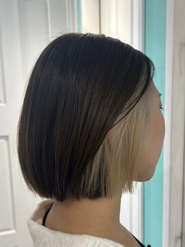 マティーナ ヘアー 池袋(Matina hair) 【ボブ×ホワイトミルクティー】20代30代40代50代