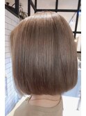 切りっぱなしボブ
