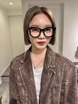 サンデイズド(SUNDAZED) ブラウン/ボブ/顔周りカット