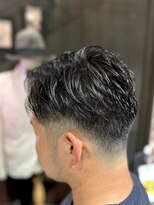 ヒロギンザ 大阪本店(HIRO GINZA)&nbsp;七三フェード