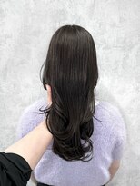 デミヘアー(Demi hair)&nbsp;アッシュブラウンカラー×ゆるふわウェーブ