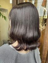 アン ブリーチ 大宮駅東口店(UN BLEACH)&nbsp;ブリーチなしピンクブラウンカラー