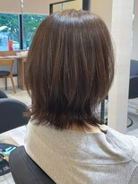 アトリエコア(Atelier Coa) ミルクティーベージュカラーくびれヘアグレージュカラー韓国