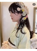 ヘアアレンジ（ダウンスタイル）