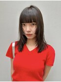 レイヤーカット/ウルフカット/顔まわりカット/顔まわりレイヤー