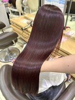 ゼスト 吉祥寺店(ZEST)&nbsp;髪質改善とトリートメント/レッドカラー/ピンク/吉祥寺yuna