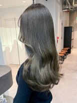 アルバム 銀座(ALBUM GINZA) 似合わせカットマロンベージュメルティカラー_ba496121