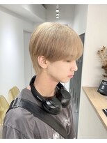 メンズペレ 渋谷(MEN'S PELE)&nbsp;ニュアンスパーマ/韓国マッシュ/スパイキーショート/渋谷