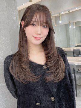 ロンド メリー 大宮(Lond merry) イメチェン外ハネボブ美髪ワイドバング顔周りレイヤーカット