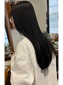 美髪ストレート