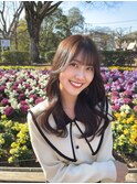 ナチュラルブラウンカラー