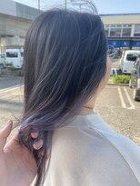 メロメロウ(Melo mellow)&nbsp;パールグレージュ内巻き簡単レイヤーカット