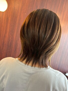 ヘアメイク ウエニ 上本町(HAIR MAKE UE2) 明るめカラーでもしっかり白髪が染まる♪