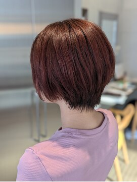 オーガニック リブ 川越(organic+live) 20代30代かわいいショートボブ