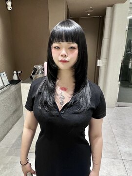 メゾンマイル 恵比寿(maison mile) ブルーブラック/ロングレイヤー/暗髪［恵比寿駅］