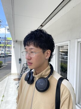 メンズサロン シニエバイビセオ 植田 天白(Signet by VISEO) 【Signet by VISEO】ダウンバングショート